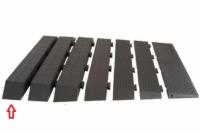 Modular Rubber Threshold Ramp Section 3.5"-4"